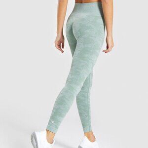 Gymshark Adapt Camo Seamless Legging - Sage Green